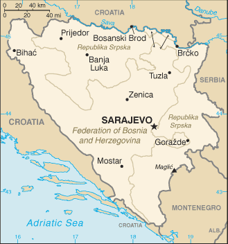 The Bosnian referendum for independence took place on April 6, 1992