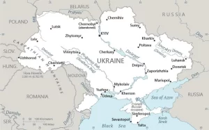 Map of Ukraine